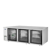 Atosa 90'' Back Bar Cooler W/ Glass Doors