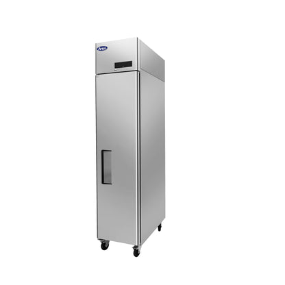 ATOSA 18'' TOP MOUNT SLIM 1 DOOR REACH-IN REFRIGERATOR (RIGHT HINGED)