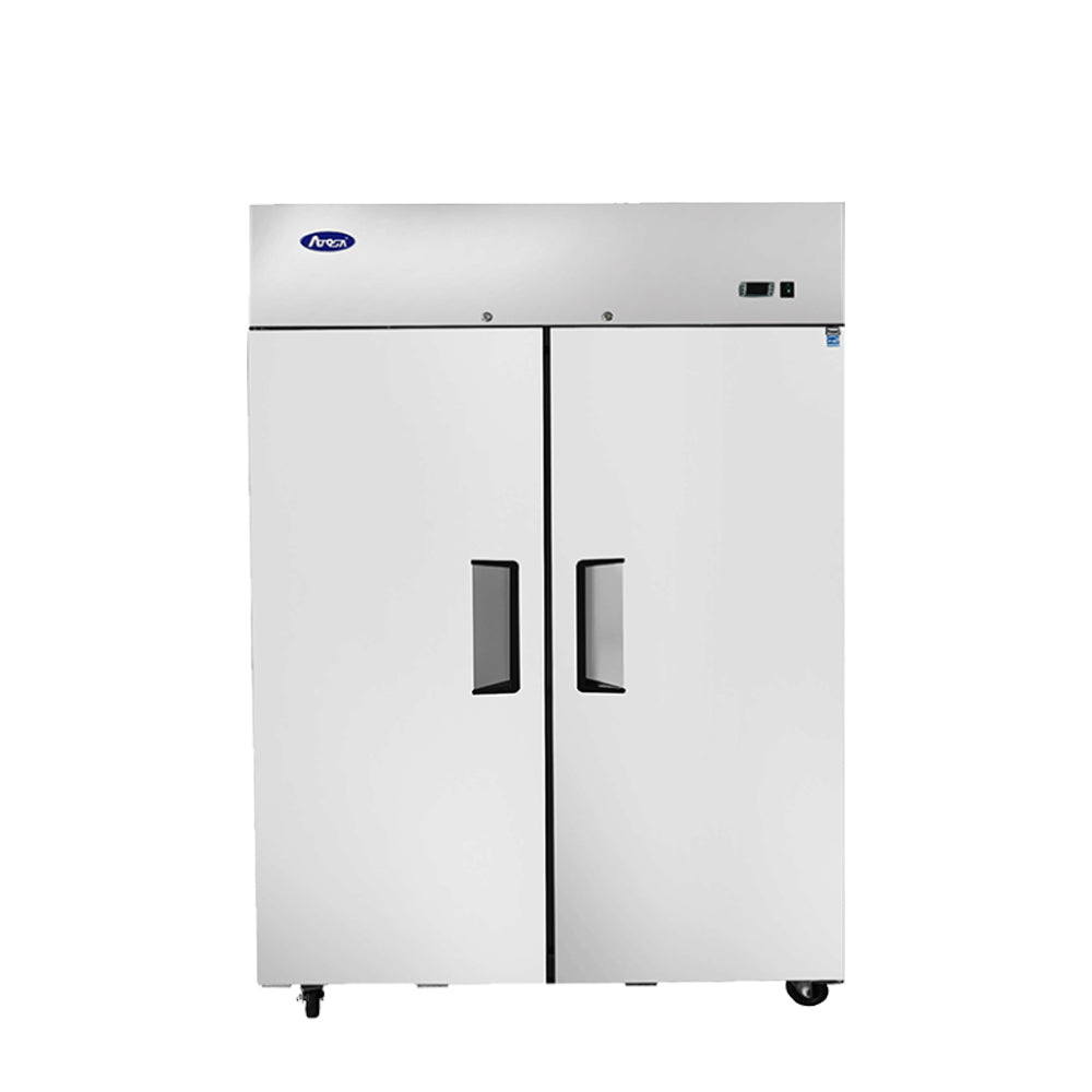 ATOSA 52'' TOP MOUNT 2 DOOR REACH-IN FREEZER