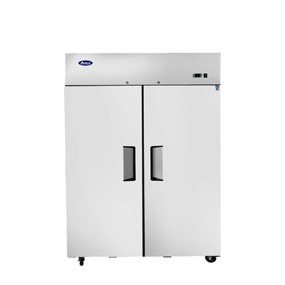 ATOSA 52'' TOP MOUNT 2 DOOR REACH-IN FREEZER