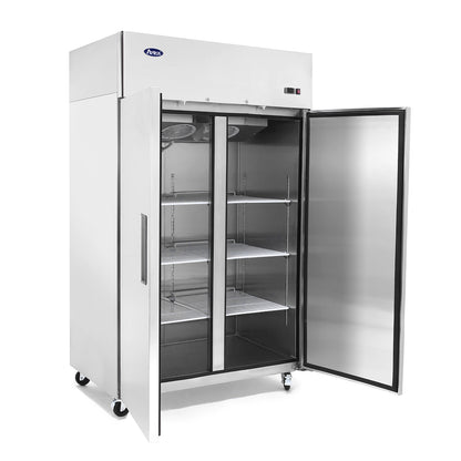 ATOSA 52'' TOP MOUNT 2 DOOR REACH-IN REFRIGERATOR