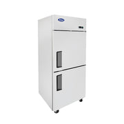 Atosa 29'' Top Mount 2 Divided Door Reach-In Refrigerator (Right Hinged)
