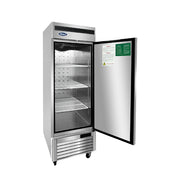 Congélateur vertical 1 porte à montage inférieur Atosa 27'' (charnière à droite)