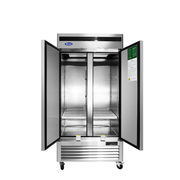 Atosa 40'' Bottom Mount Slim 2 Door Reach-In Refrigerator