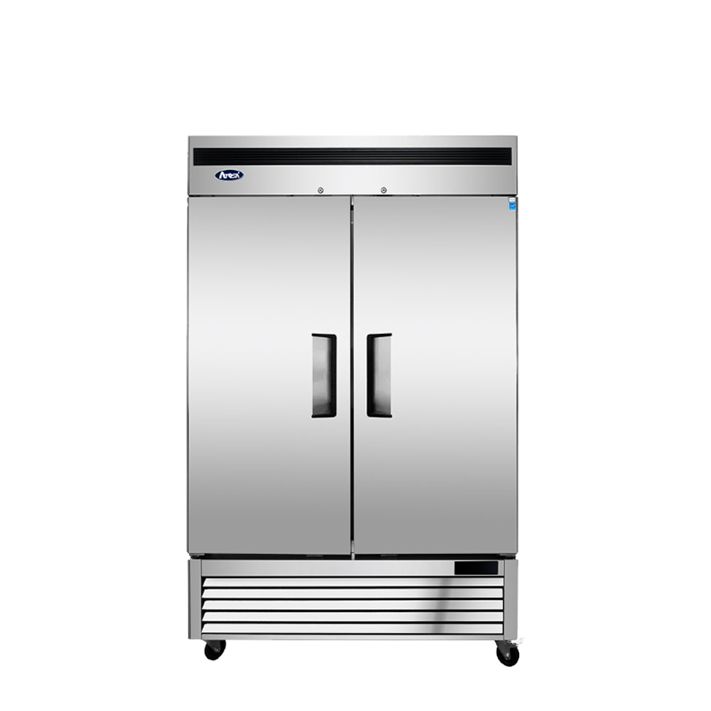 Atosa 55'' Bottom Mount 2 Door Reach-In Refrigerator