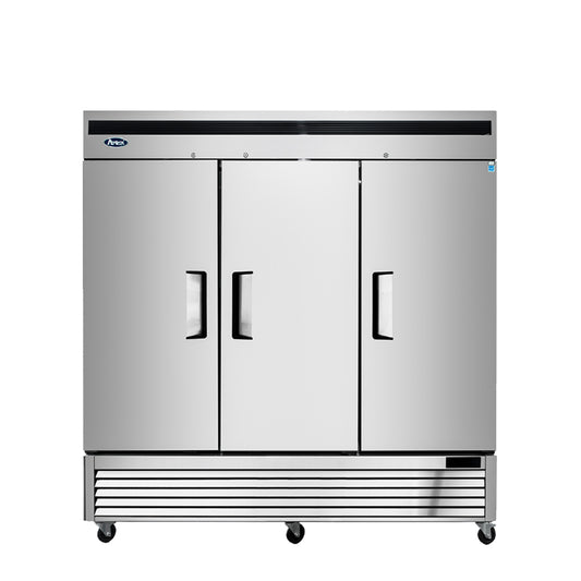 ATOSA 82'' BOTTOM MOUNT 3 DOOR REACH-IN REFRIGERATOR