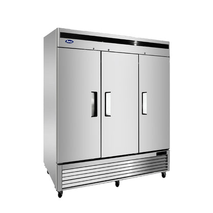 ATOSA 82'' BOTTOM MOUNT 3 DOOR REACH-IN FREEZER