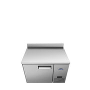 Atosa 44'' Side Mount Worktop Refrigerator W/ Backsplash