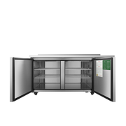Atosa 67'' Side Mount Worktop Refrigerator W/ Backsplash