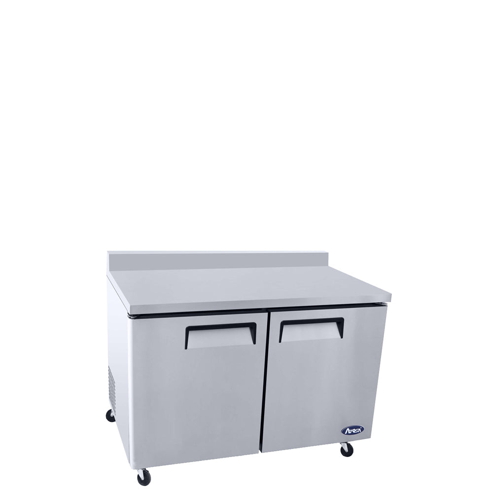 Atosa 48'' Worktop Refrigerator W/ Backsplash