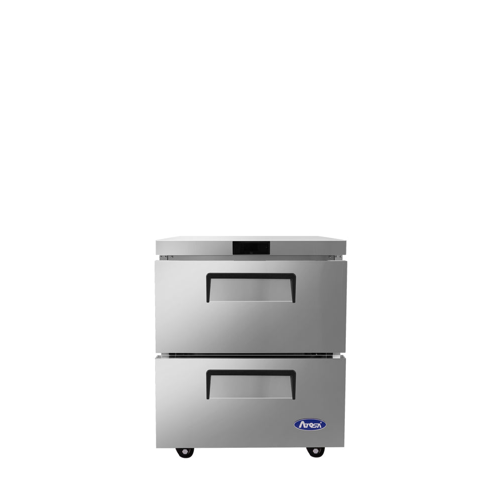 Atosa 27'' Two Drawer Undercounter Refrigerator