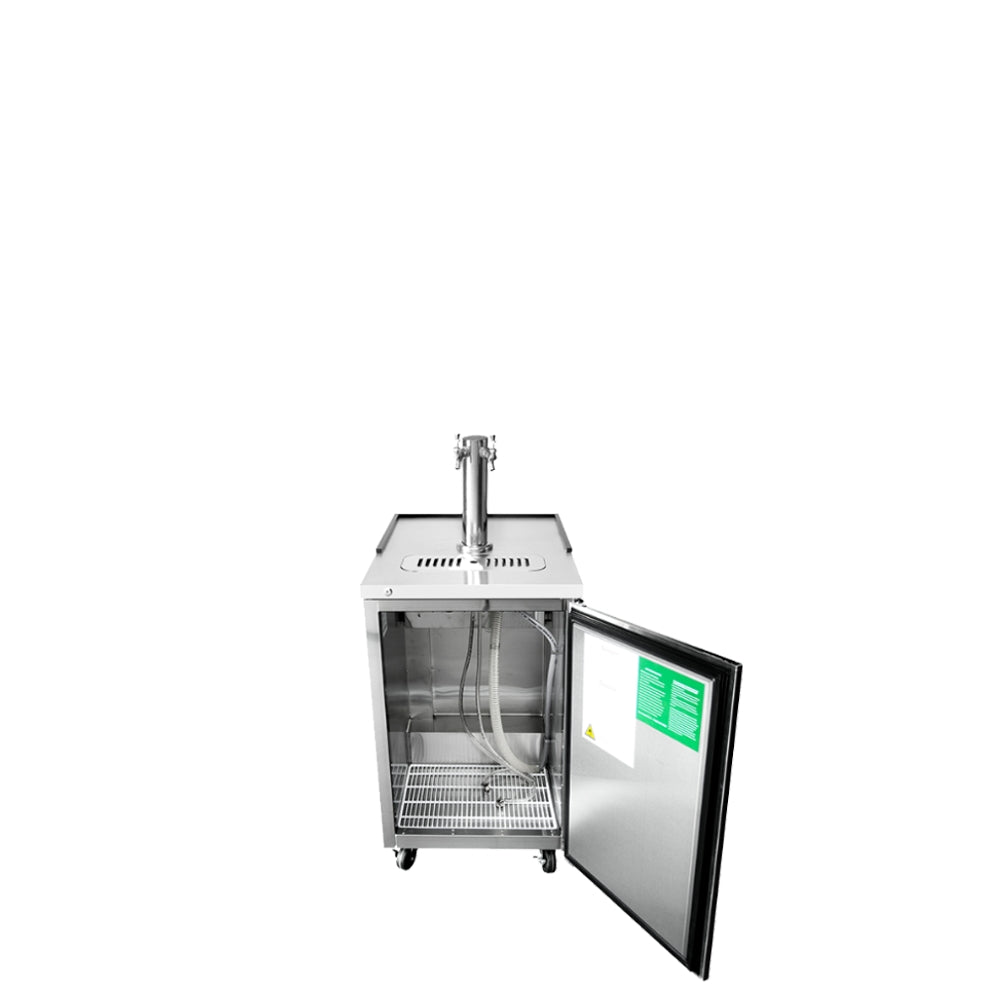Atosa 23'' Direct Draw Keg Cooler W/ 1 Dual Tap Tower