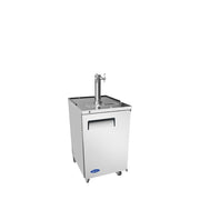 Atosa 23'' Direct Draw Keg Cooler W/ 1 Dual Tap Tower