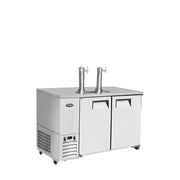 Atosa 58'' Direct Draw Keg Cooler W/ 2 Dual Tap Towers