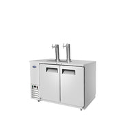 Atosa 58'' Direct Draw Keg Cooler W/ 2 Dual Tap Towers