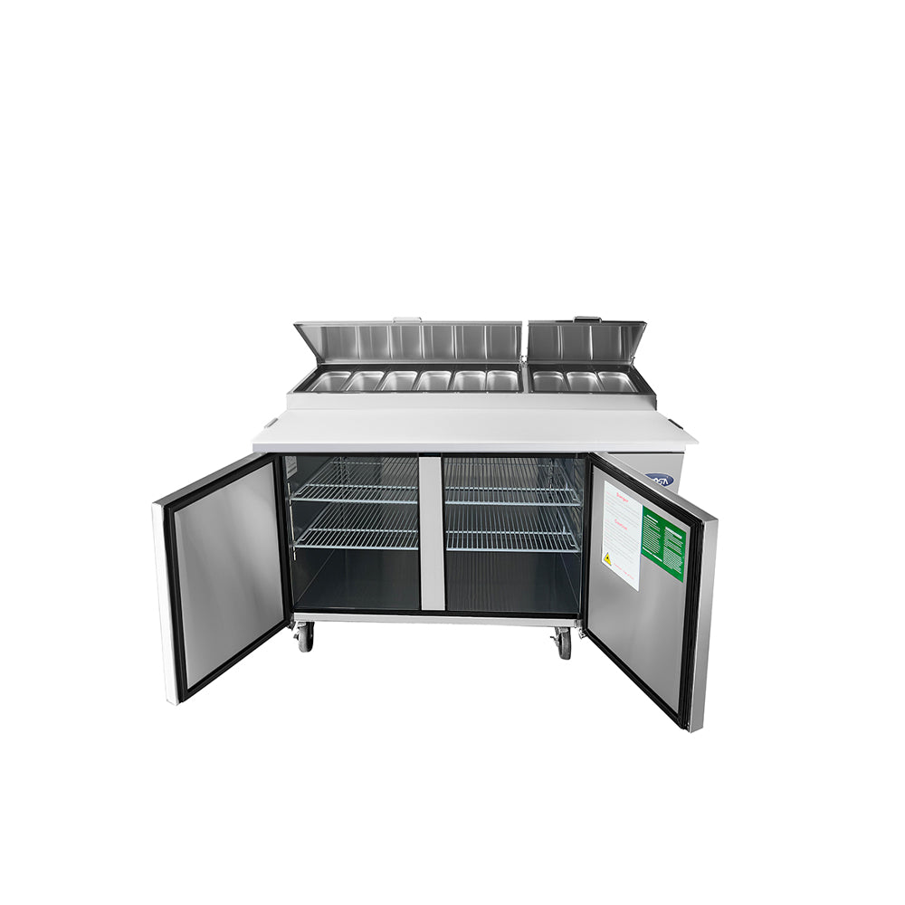 Atosa 67'' Refrigerated Pizza Prep Table