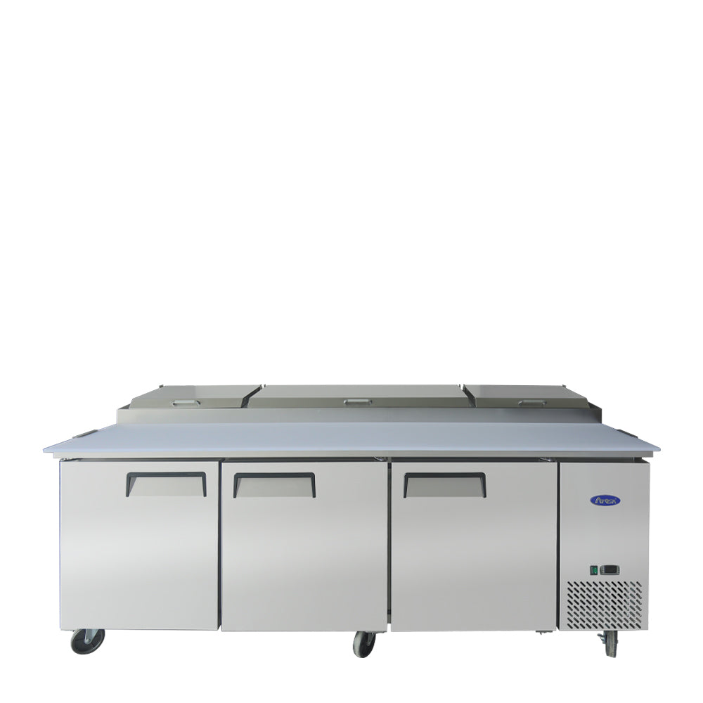 Atosa 93'' Refrigerated Pizza Prep Table