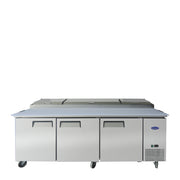 Atosa 93'' Refrigerated Pizza Prep Table