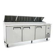 Atosa 93'' Refrigerated Pizza Prep Table
