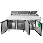 Atosa 93'' Refrigerated Pizza Prep Table