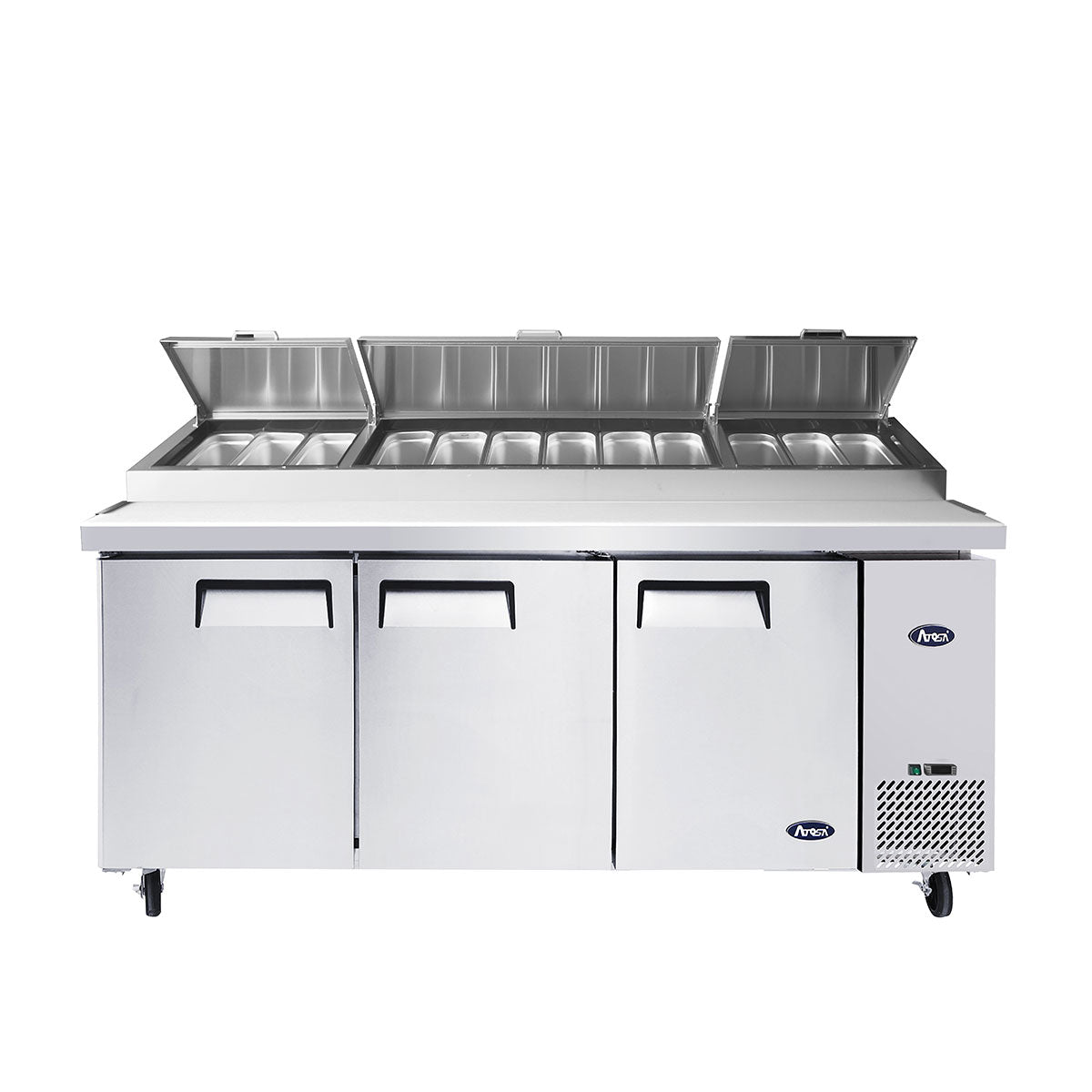 ATOSA 93'' REFRIGERATED PIZZA PREP TABLE