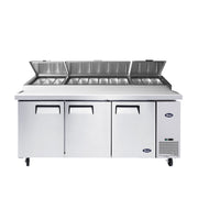 Atosa 93'' Refrigerated Pizza Prep Table