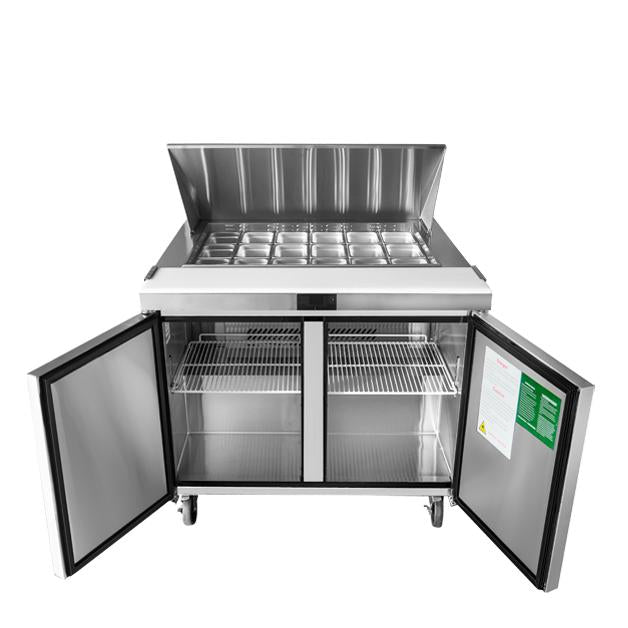 ATOSA 48'' MEGA TOP SANDWICH PREP TABLE