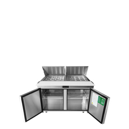 ATOSA 60'' MEGA TOP SANDWICH PREP TABLE