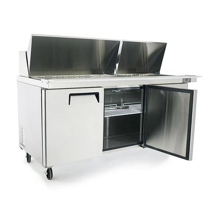 ATOSA 72'' MEGA TOP SANDWICH PREP TABLE