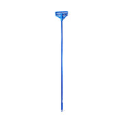 Globe Quick Release Fiberglass Mop Handle - 54"L Fiberglass Handle / Blue