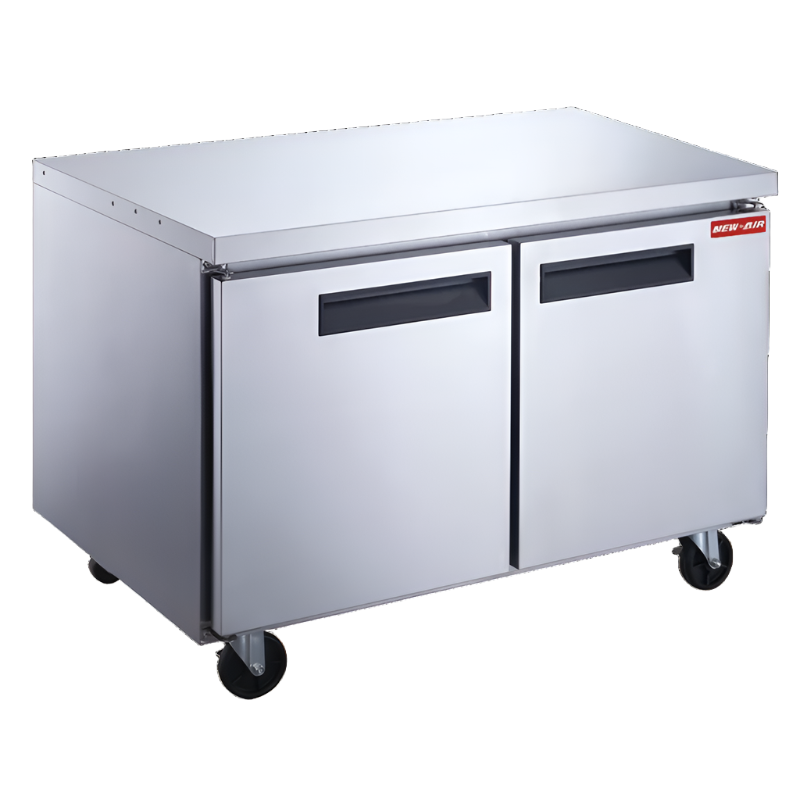 New Air 48'' Stainless Steel Undercounter Refrigerator