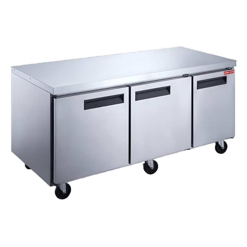 New Air 72'' Stainless Steel Undercounter Refrigerator