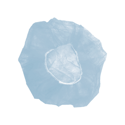 YUKCO, PLAETED HAIR COVERS 100PC/BAG