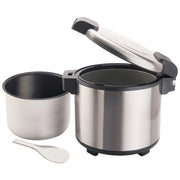 Réchauffe-riz Winco Electric 100 tasses avec couvercle à charnière