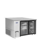 Atosa 48'' Shallow Depth Back Bar Cooler W/ Glass Doors