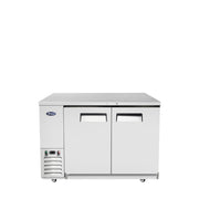 Atosa 59'' Shallow Depth Back Bar Cooler