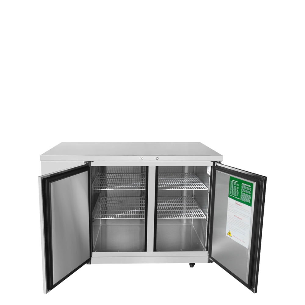 ATOSA 59'' SHALLOW DEPTH BACK BAR COOLER