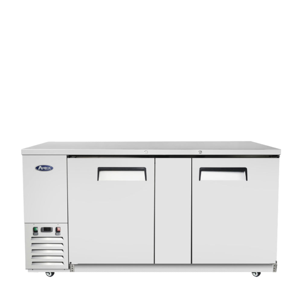 Atosa 69'' Shallow Depth Back Bar Cooler