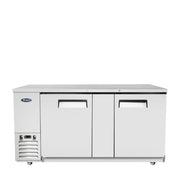 Atosa 69'' Shallow Depth Back Bar Cooler