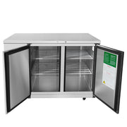 Atosa 69'' Shallow Depth Back Bar Cooler