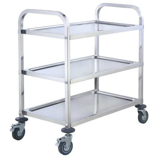 WINCO S/S 3 TIERS UTILITY CART