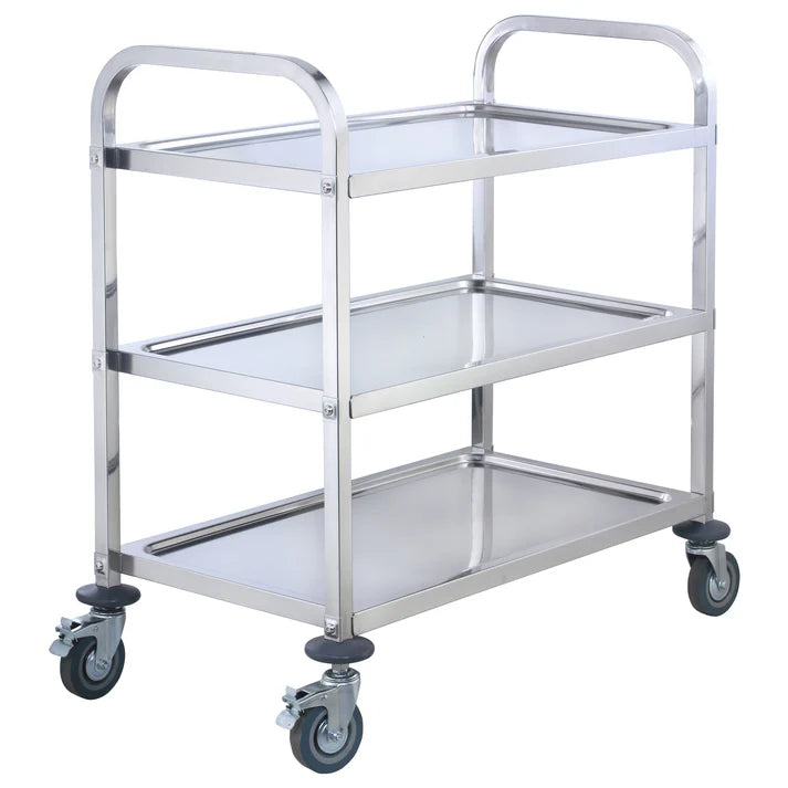 Winco S/S 3 Tiers Utility Cart