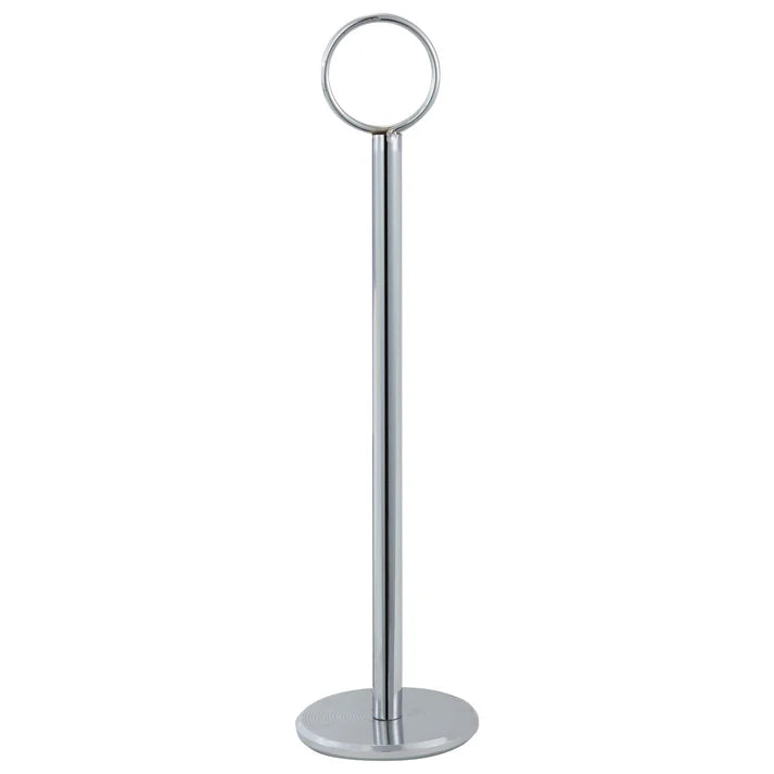 Winco Table Number Holder, Chrome