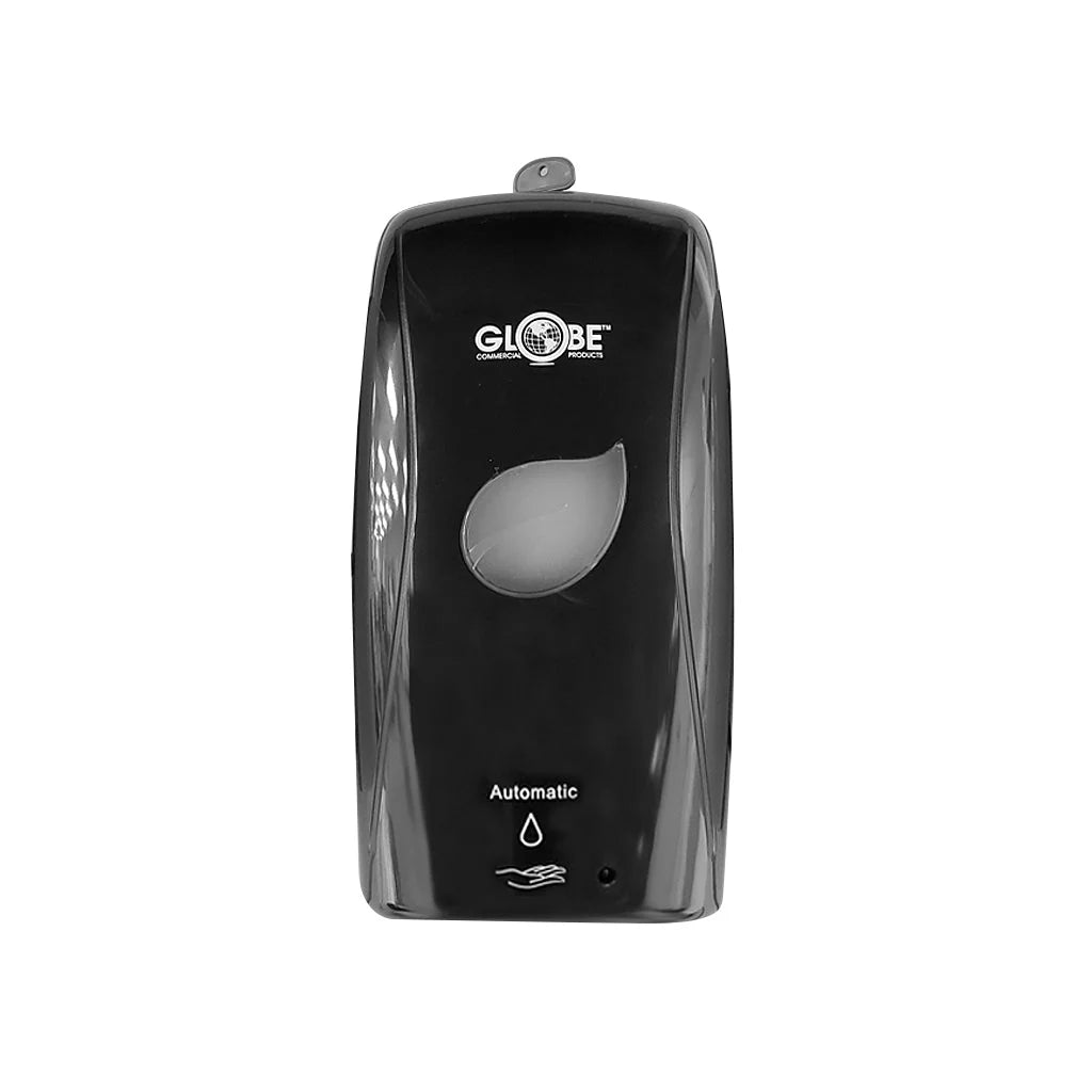 Globe Touch-Free Dual Tip Bulk Lotion Or Foam Soap Dispenser - 5.5"L X 5.25"W X 11"H
