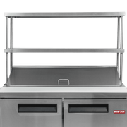 Double étagère supérieure en inox Thorinox
