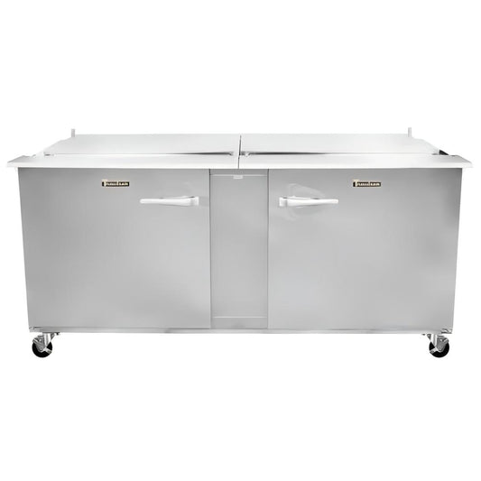 TRAULSEN 72" REFRIGERATED SANDWICH PREP TABLE