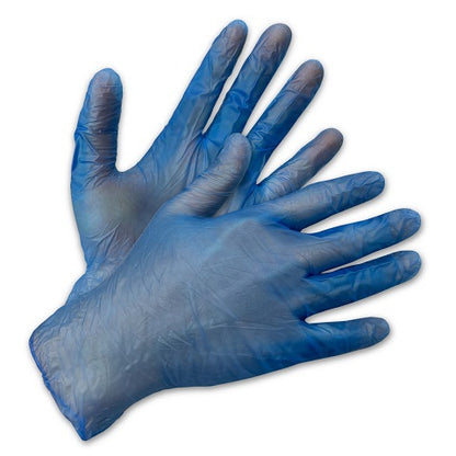 YUKCO, Blue Vmax Vinyl Examination Gloves