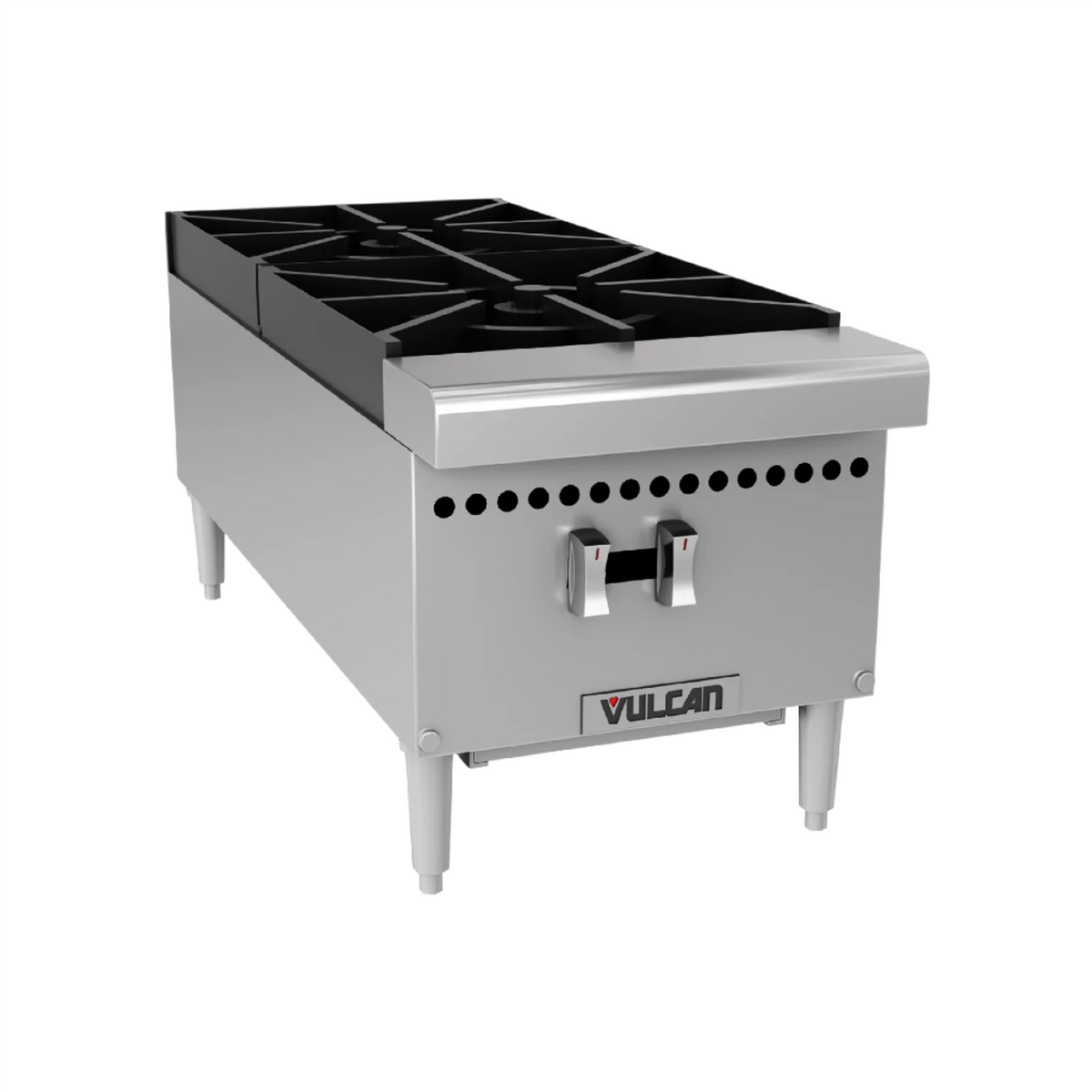 Vulcan Vcrh 系列 12 英寸双燃烧器 50,000 BTU 燃气热盘