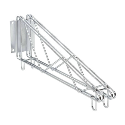 North Star Wall Mount Double Wire Brackets Chrome Finish