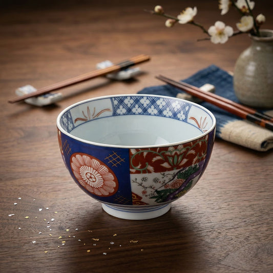 4.5＂RICE BOWL,CHRYSANTHEMUM